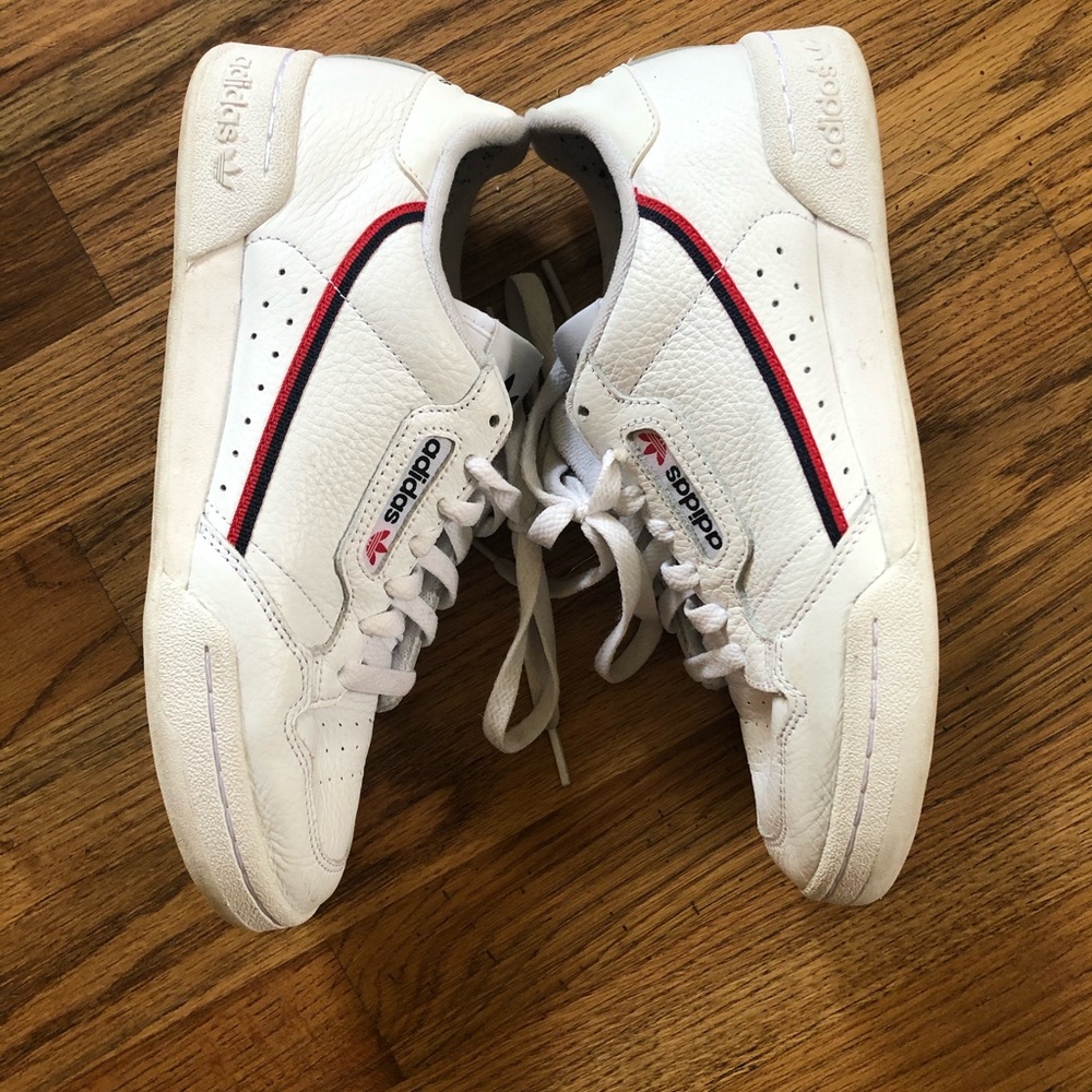 White adidas
